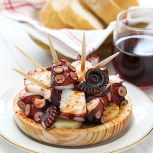 Tapas z ośmiornicy, czyli pulpo w Barcelonie